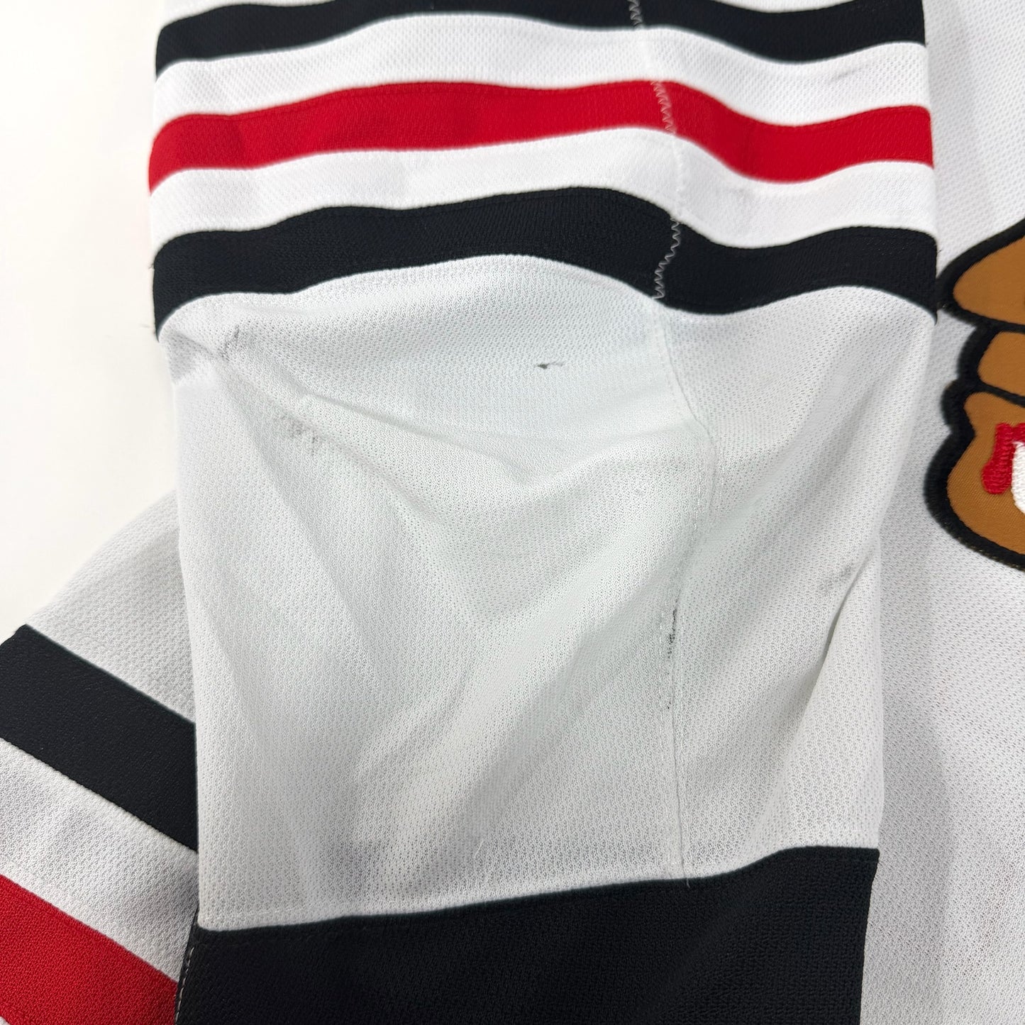 Calvin de Haan #44 Away Chicago Blackhawks Game Worn Jersey 2021-2022, Set 1 | Size 56 | 5854-25552