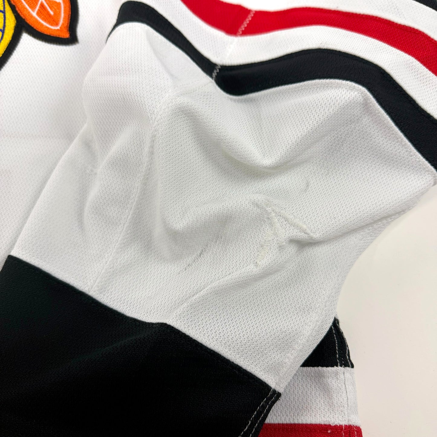 Calvin de Haan #44 Away Chicago Blackhawks Game Worn Jersey 2021-2022, Set 1 | Size 56 | 5854-25552