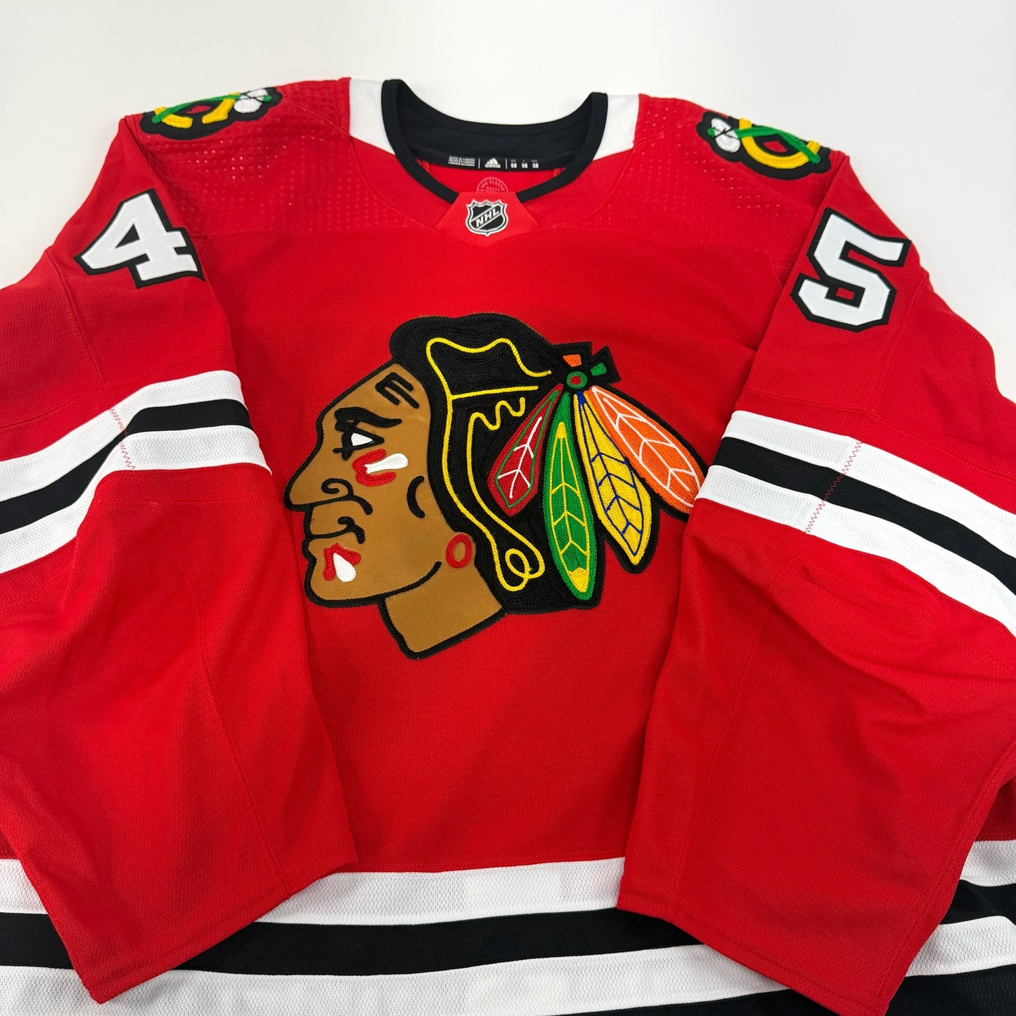 Kale Howarth #45 Home Chicago Blackhawks Team Issued Jersey 2022-2023 | Size 58 | 25598