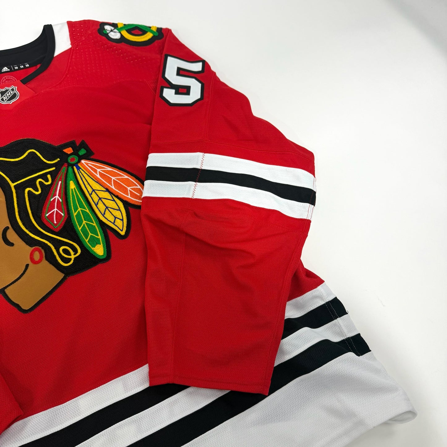 Kale Howarth #45 Home Chicago Blackhawks Team Issued Jersey 2022-2023 | Size 58 | 25598