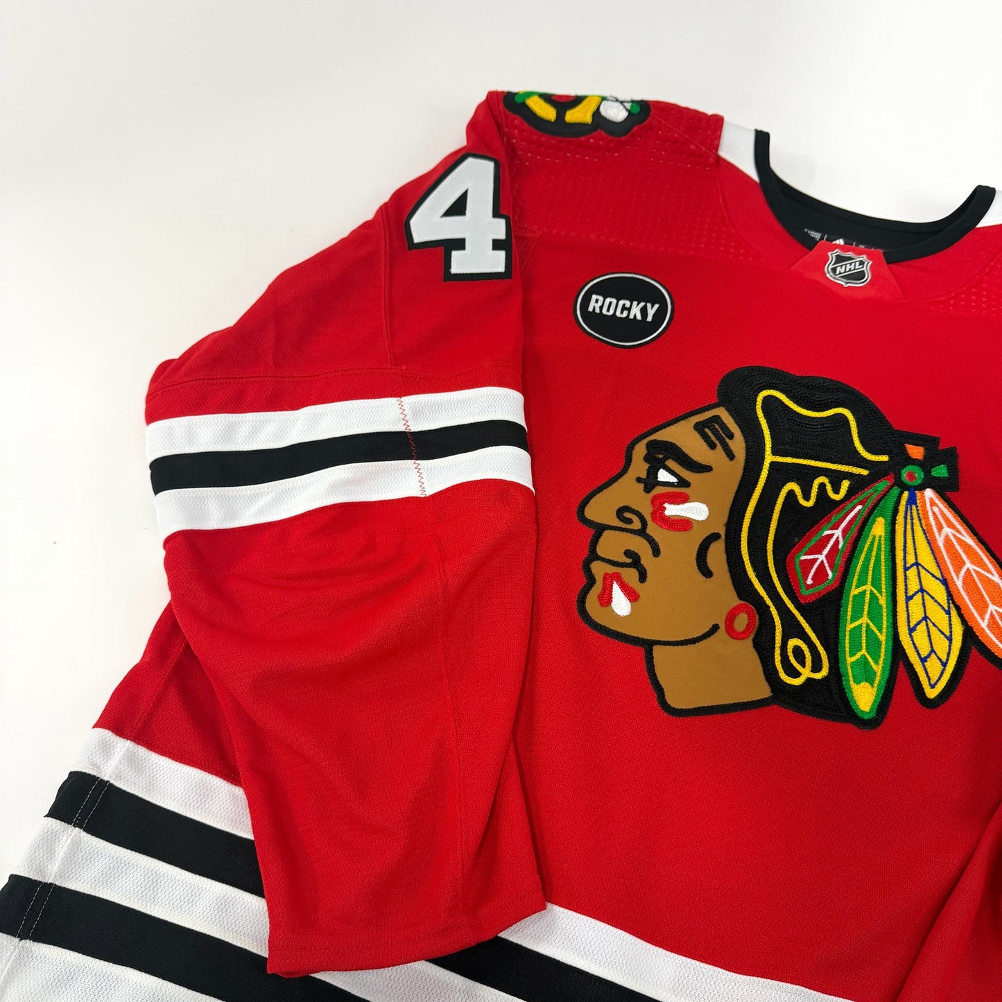 Josh Healey #47 Home Chicago Blackhawks Team Issued Jersey 2023-2024 | Size 58 | 25614