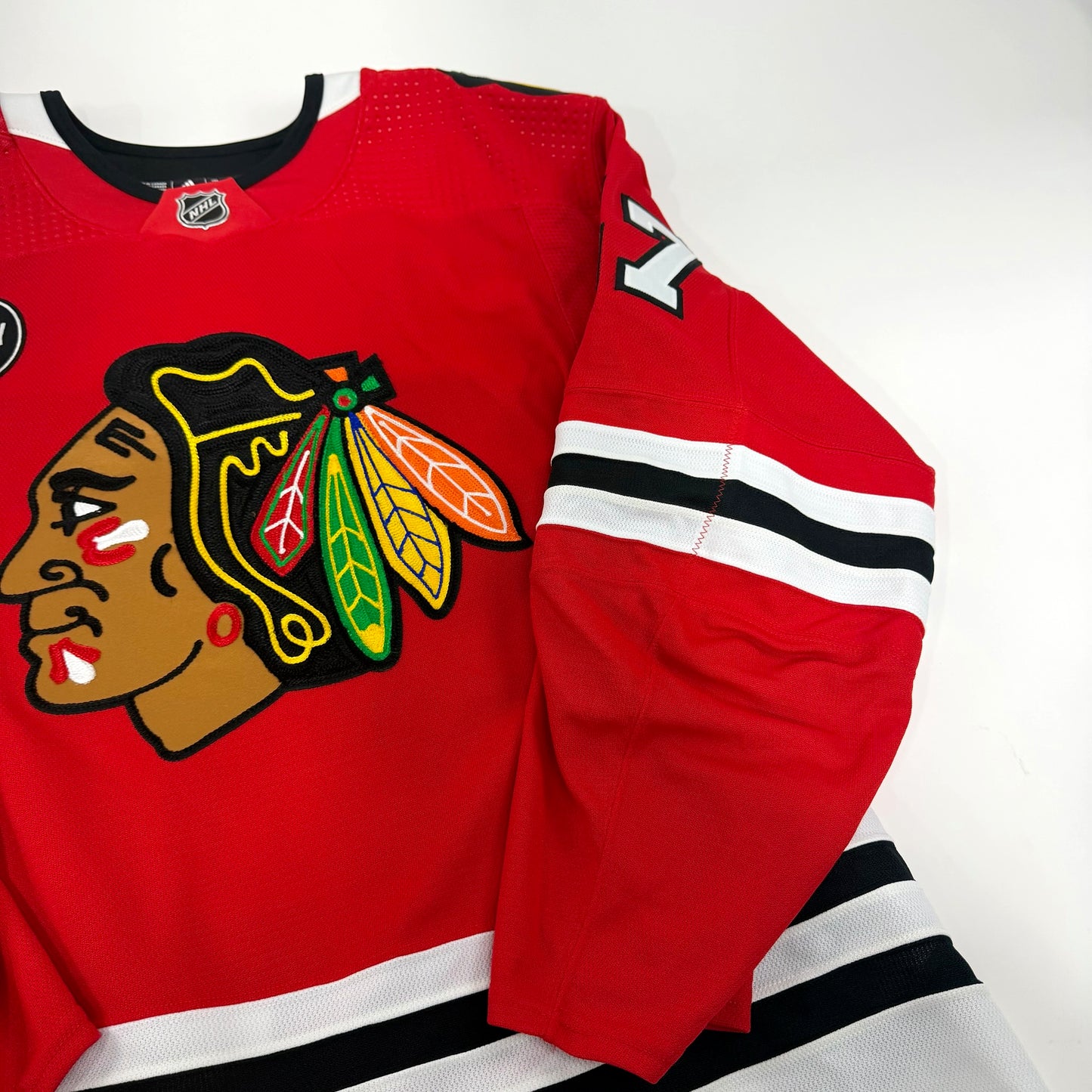 Josh Healey #47 Home Chicago Blackhawks Team Issued Jersey 2023-2024 | Size 58 | 25614