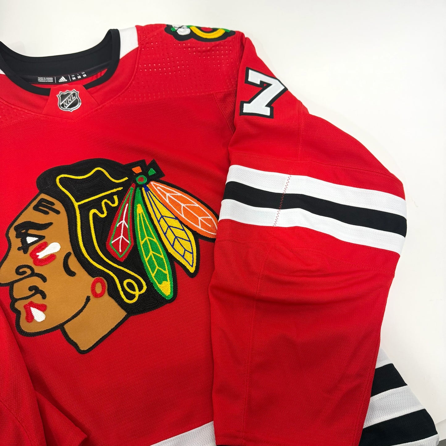 Cliff Watson #47 Home Chicago Blackhawks Team Issued Jersey 2022-2023 | Size 56 | 25601