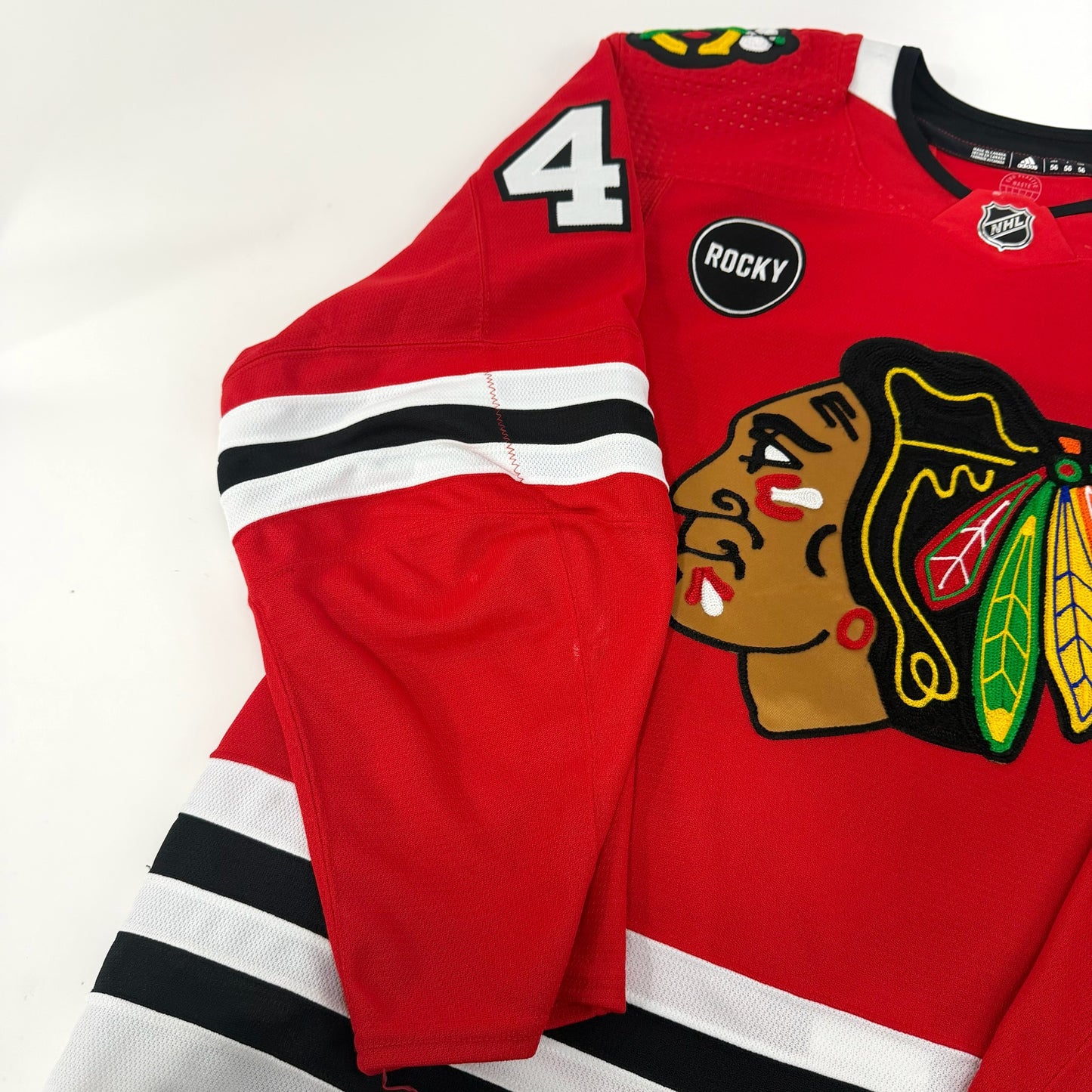 Filip Roos #48 Home Chicago Blackhawks Jersey 2023-2024, Set 1 | 1317-25597
