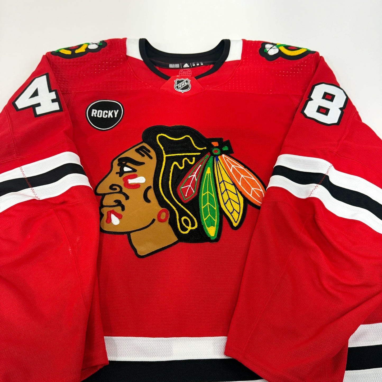 Filip Roos #48 Home Chicago Blackhawks Jersey 2023-2024, Set 1 | 1317-25597