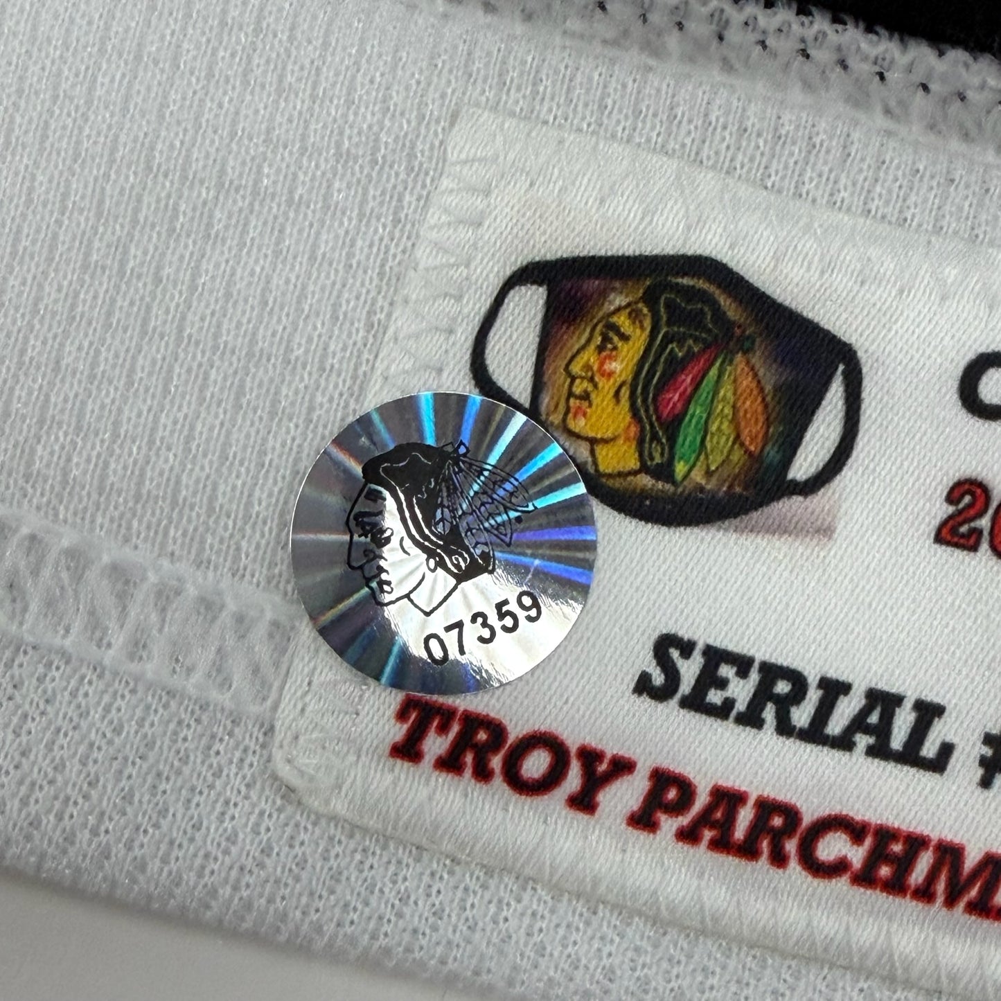Wyatt Kalynuk #48 Away Chicago Blackhawks Jersey 2020-2021, Set 1 | Size 56| 5051-7359