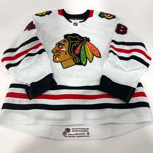 Wyatt Kalynuk #48 Away Chicago Blackhawks Jersey 2020-2021, Set 1 | Size 56 | 5051-7359