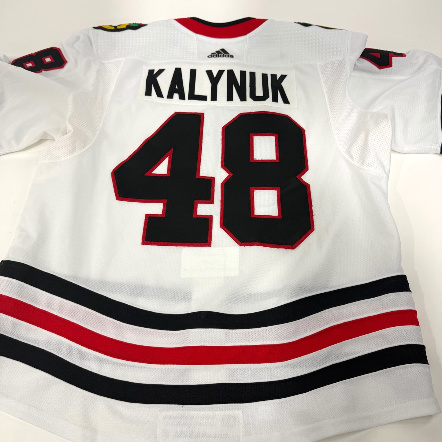 Wyatt Kalynuk #48 Away Chicago Blackhawks Jersey 2020-2021, Set 1 | Size 56| 5051-7359
