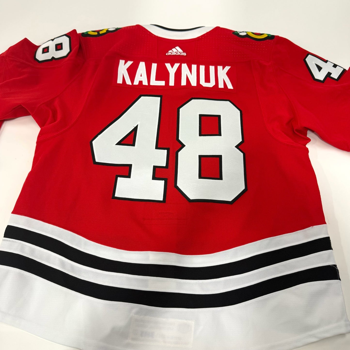 Wyatt Kalynuk #48 Home Chicago Blackhawks Jersey 2020-2021, Set 1 | Size 56 | 3443-7381