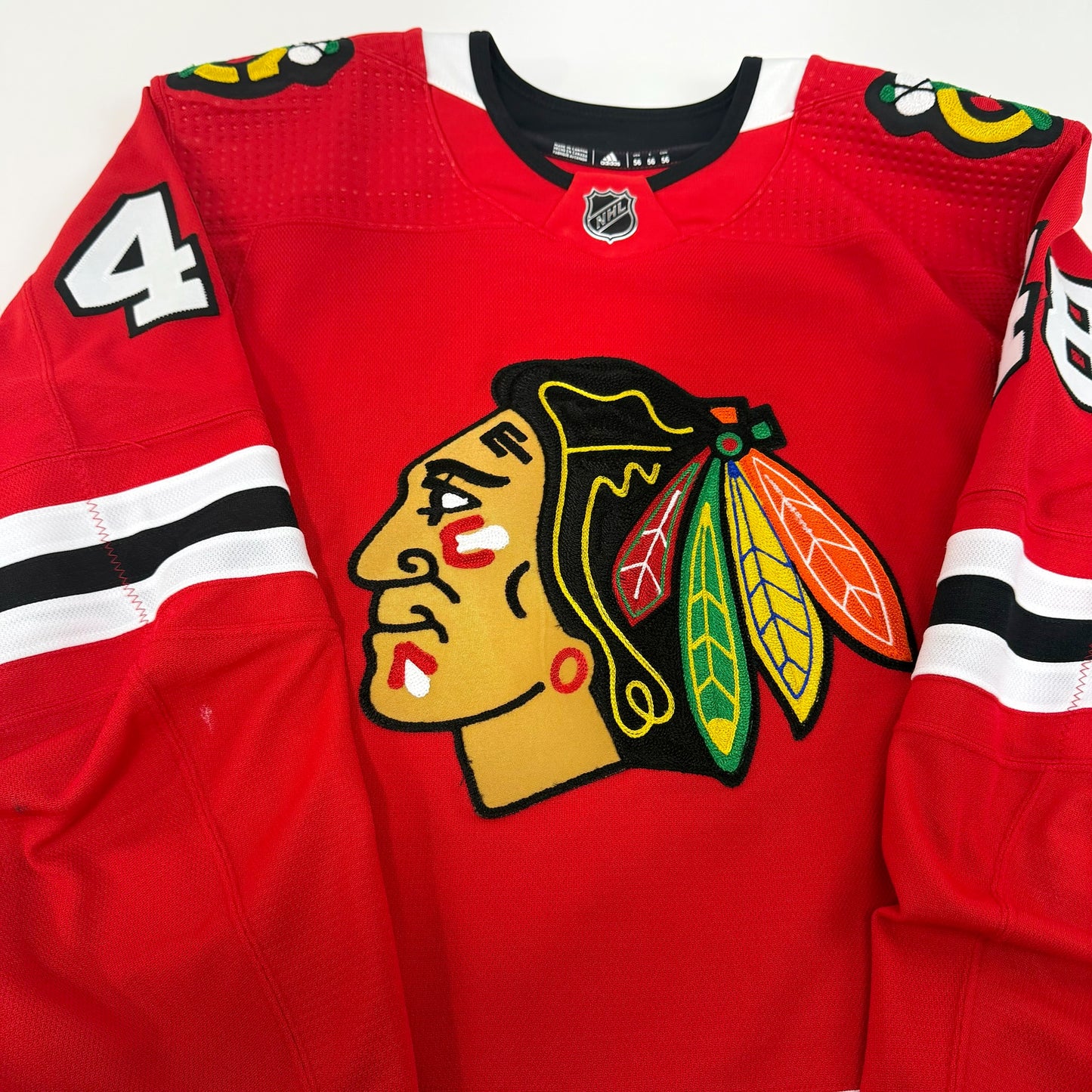 Wyatt Kalynuk #48 Home Chicago Blackhawks Jersey 2020-2021, Set 2 | Size 56 | 9991-7397
