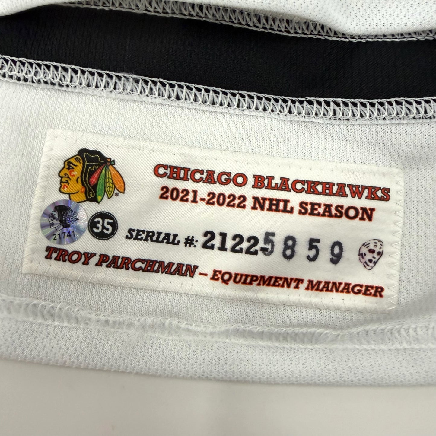 Wyatt Kalynuk #48 Home Chicago Blackhawks Jersey 2021-2022, Set 1 | 5859-21741