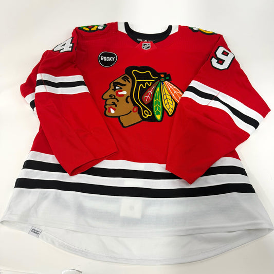 Lucas Romeo #49 Home Chicago Blackhawks Team Issued Jersey 2023-2024 | 25590