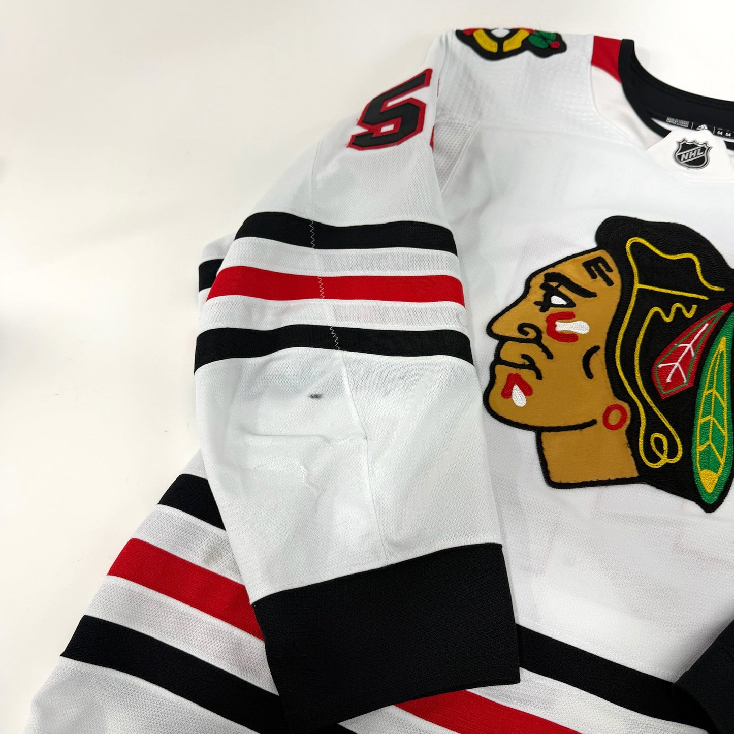 Ian Mitchell #51 Chicago Blackhawks Team Issued Jersey 2020-2021, Set 1 | Size 54 | 9990-7366
