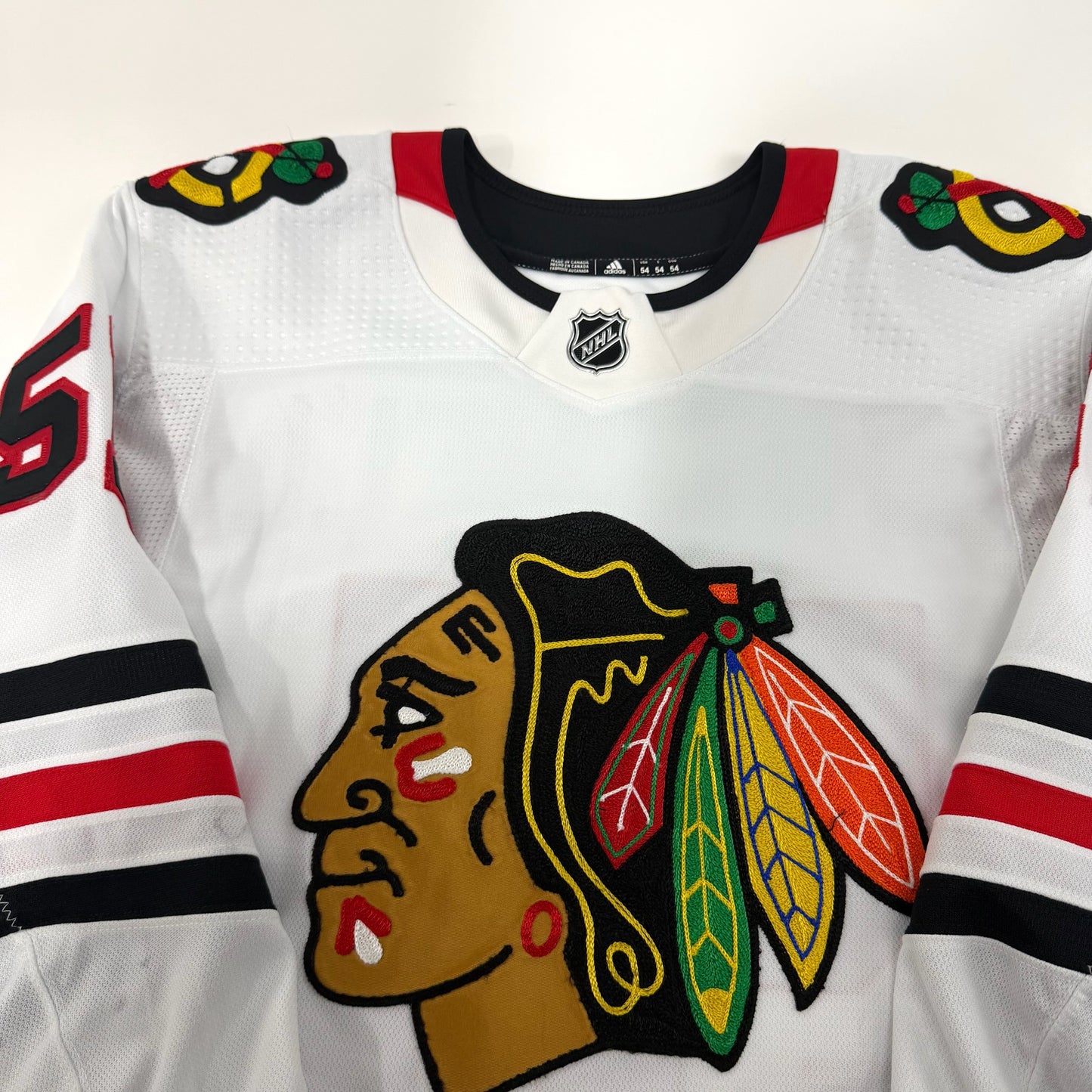 Ian Mitchell #51 Chicago Blackhawks Team Issued Jersey 2020-2021, Set 1 | Size 54 | 9990-7366