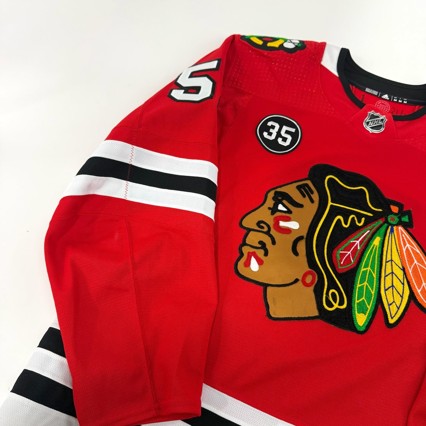 Ian Mitchell #51 Home Chicago Blackhawks Team Issued Jersey 2021-2022, Set 1 | Size 54 | 8708-21739