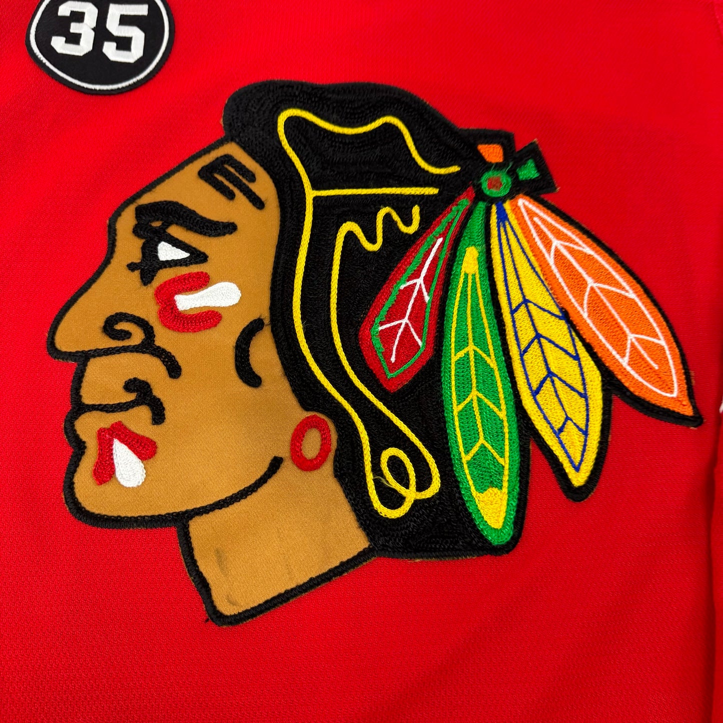 Ian Mitchell #51 Home Chicago Blackhawks Team Issued Jersey 2021-2022, Set 1 | Size 54 | 8708-21739