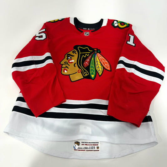 Ian Mitchell #51 Home Chicago Blackhawks Team Issued Jersey 2020-2021, Set - | 1125-7379