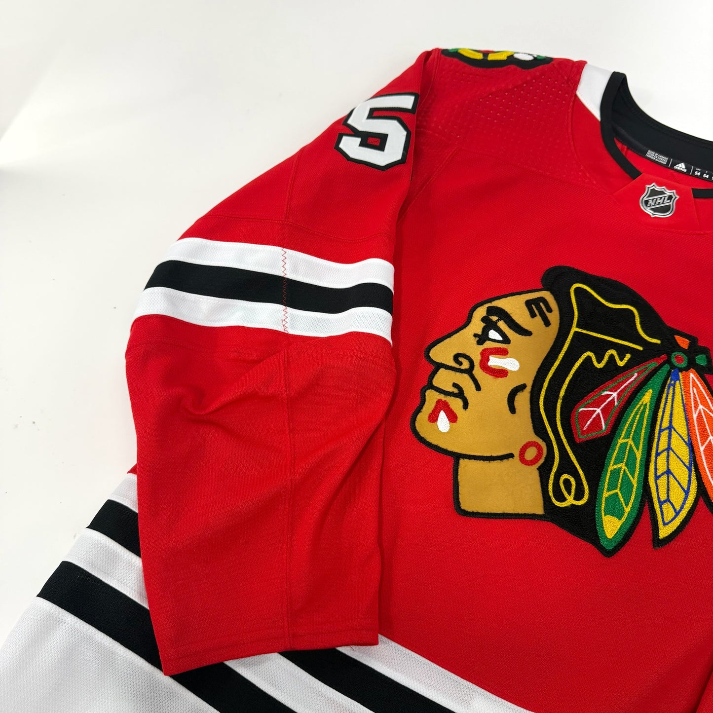 Ian Mitchell #51 Home Chicago Blackhawks Team Issued Jersey 2020-2021, Set - | 1125-7379
