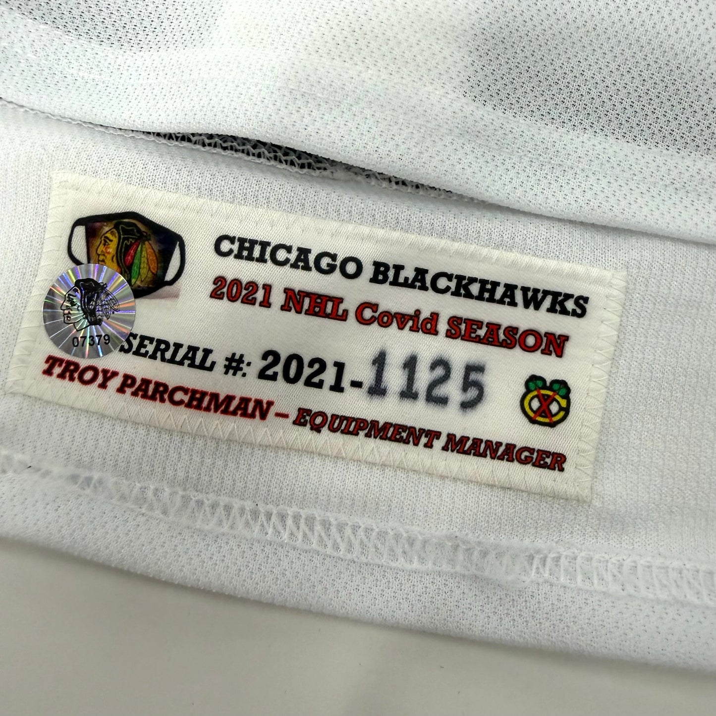Ian Mitchell #51 Home Chicago Blackhawks Team Issued Jersey 2020-2021, Set - | 1125-7379
