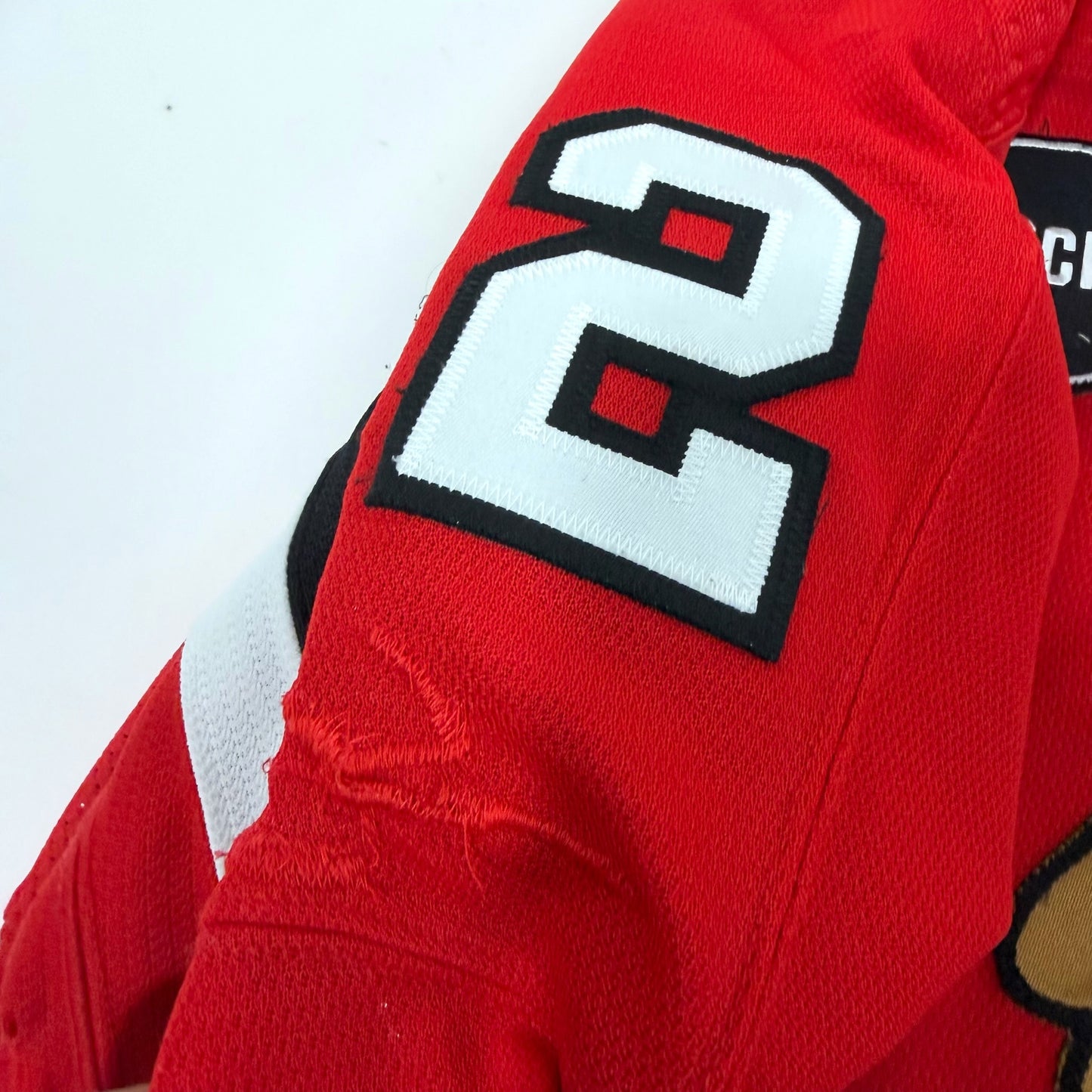Reese Johnson #52 Home Chicago Blackhawks Game Worn Jersey 2023-2024, Set 1 | Size 56 | 1434-25576