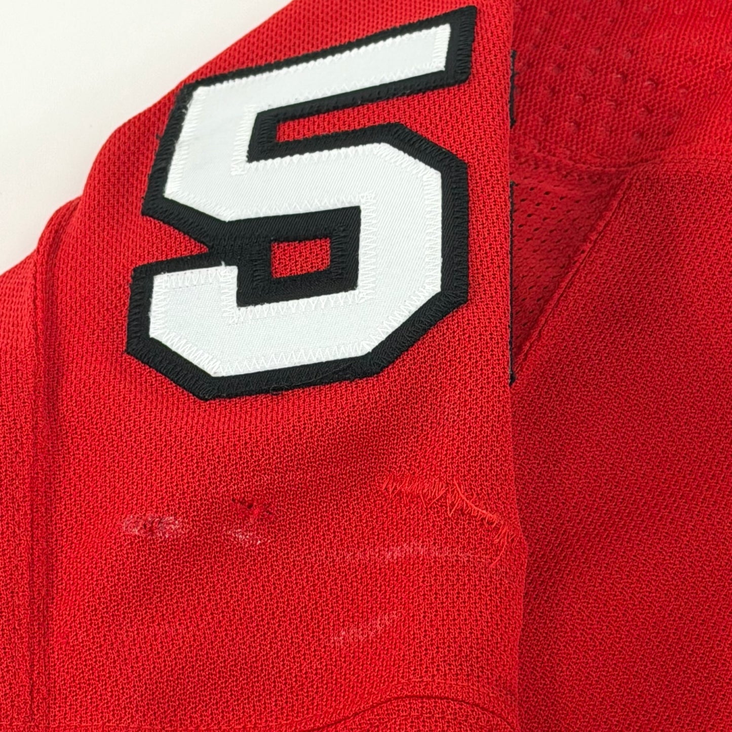 Reese Johnson #52 Home Chicago Blackhawks Game Worn Jersey 2022-2023, Set 2 | Size 56 | 7080-25504