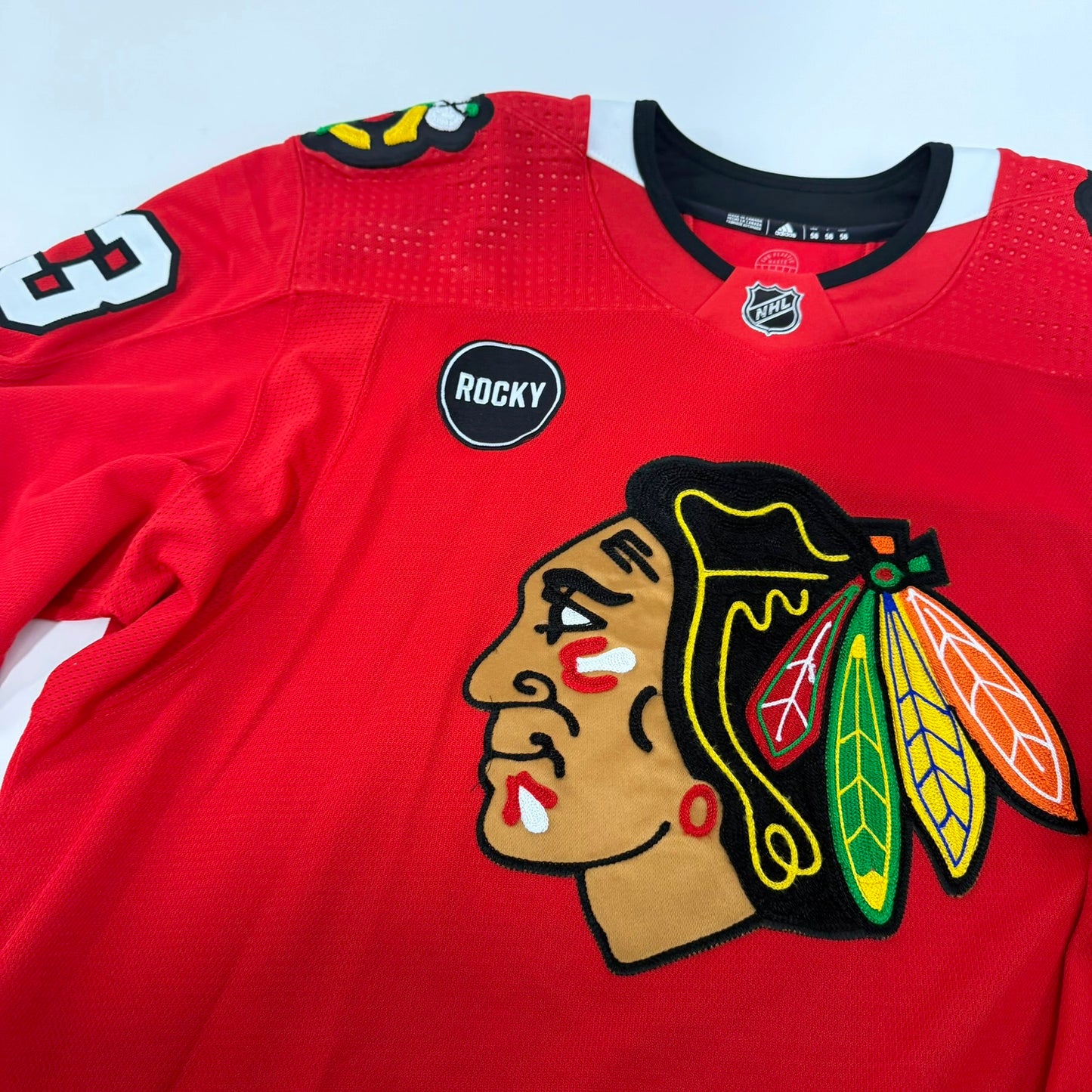 Marcel Marcel #53 Home Chicago Blackhawks Team Issued Jersey 2023-2024 | Size 58 | 25653