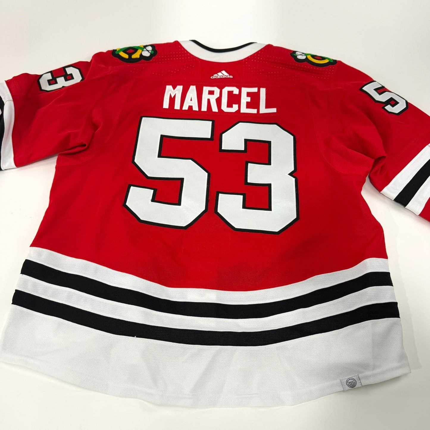 Marcel Marcel #53 Home Chicago Blackhawks Team Issued Jersey 2023-2024 | Size 58 | 25653