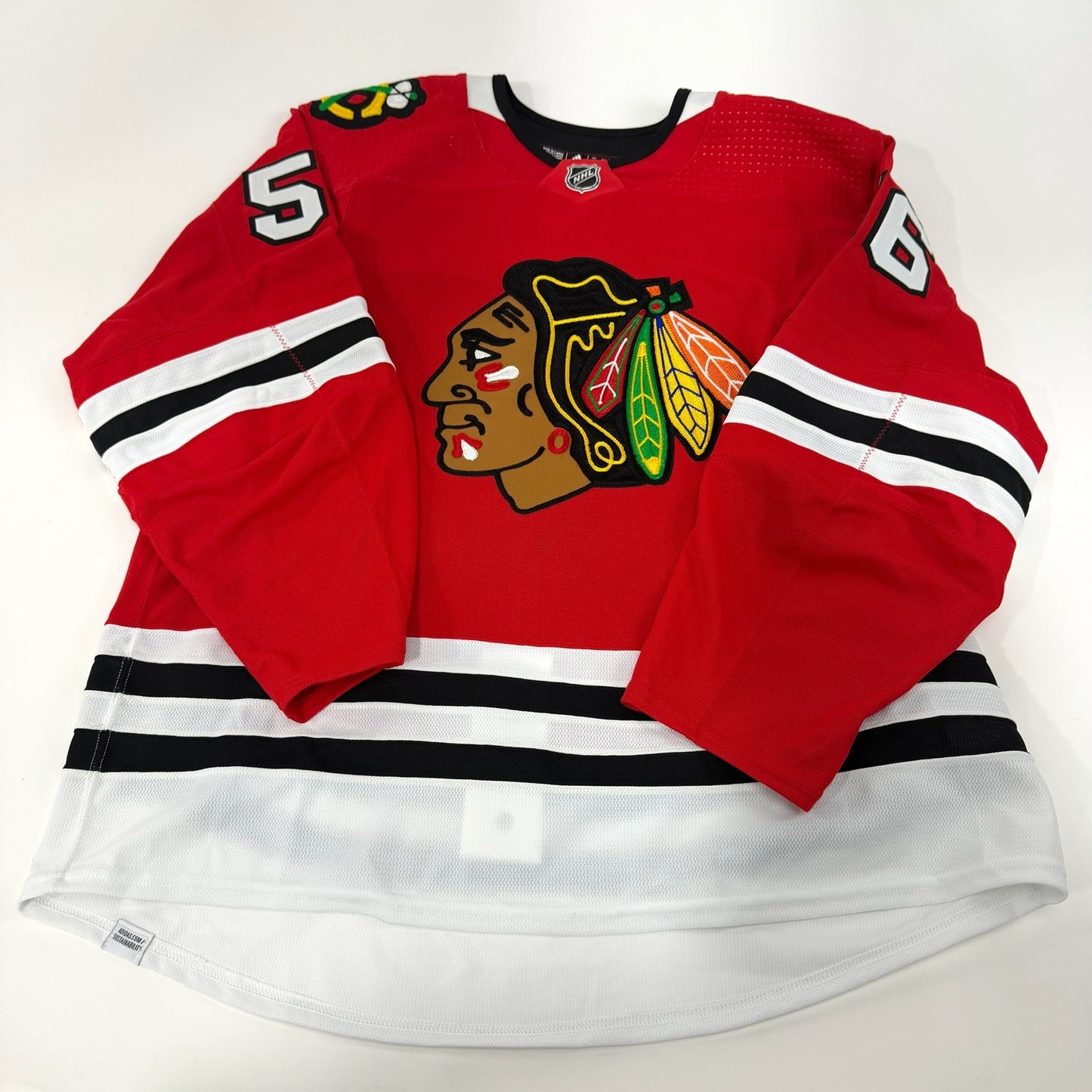 Seamus Malone #56 Home Chicago Blackhawks Team Issued Jersey 2022-2023 | Size 56 | 25602
