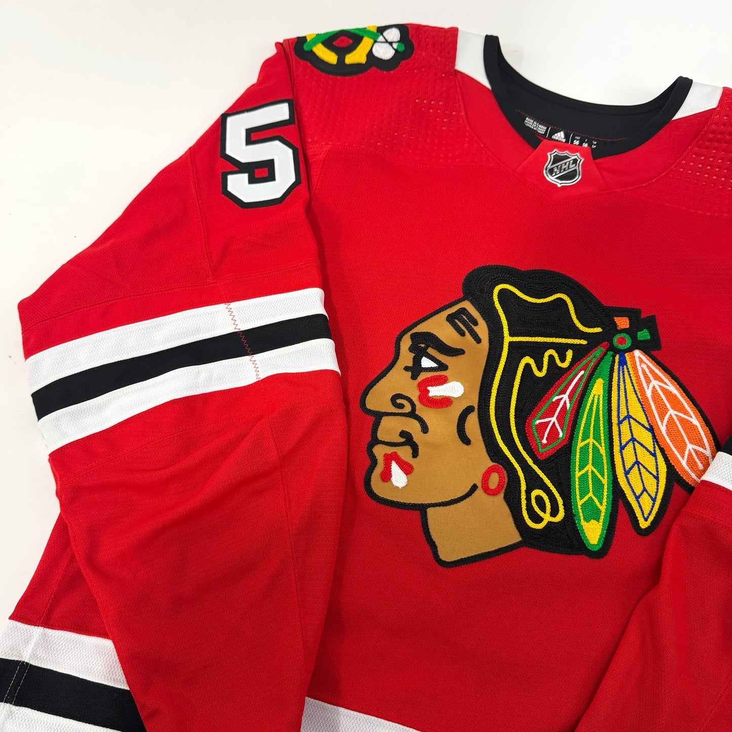 Seamus Malone #56 Home Chicago Blackhawks Team Issued Jersey 2022-2023 | Size 56 | 25602