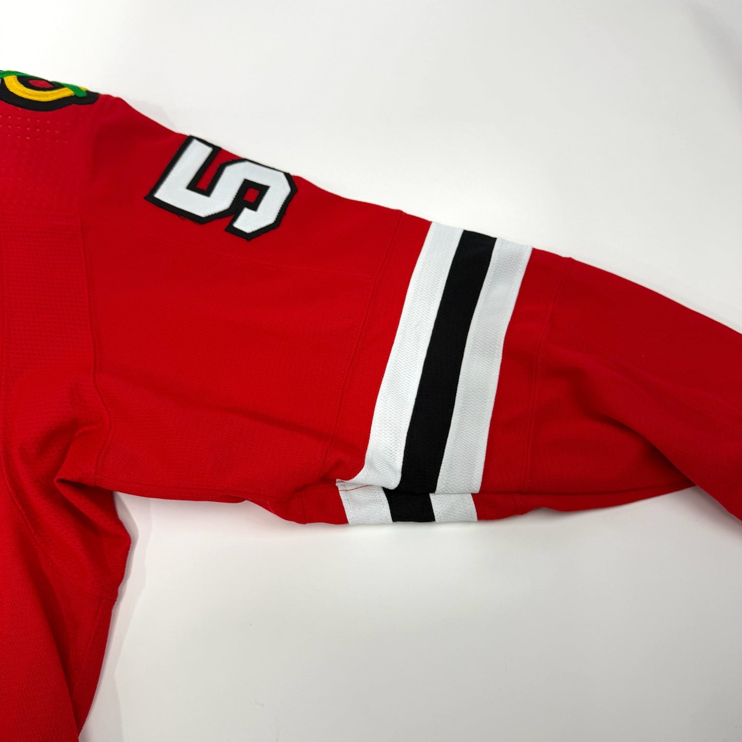 Erik Gustafsson #56 Home Chicago Blackhawks Team Issued Jersey 2021-2022, Set 1 | Size 56 | 4295-21731