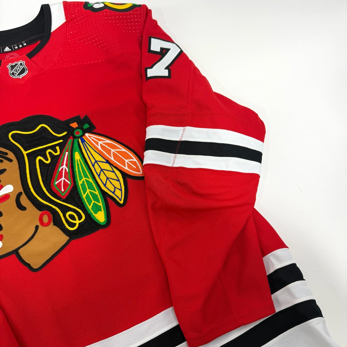 Andrew Perrott #57 Home Chicago Blackhawks Team Issued Jersey 2023-2024 | Size 56 | 25604