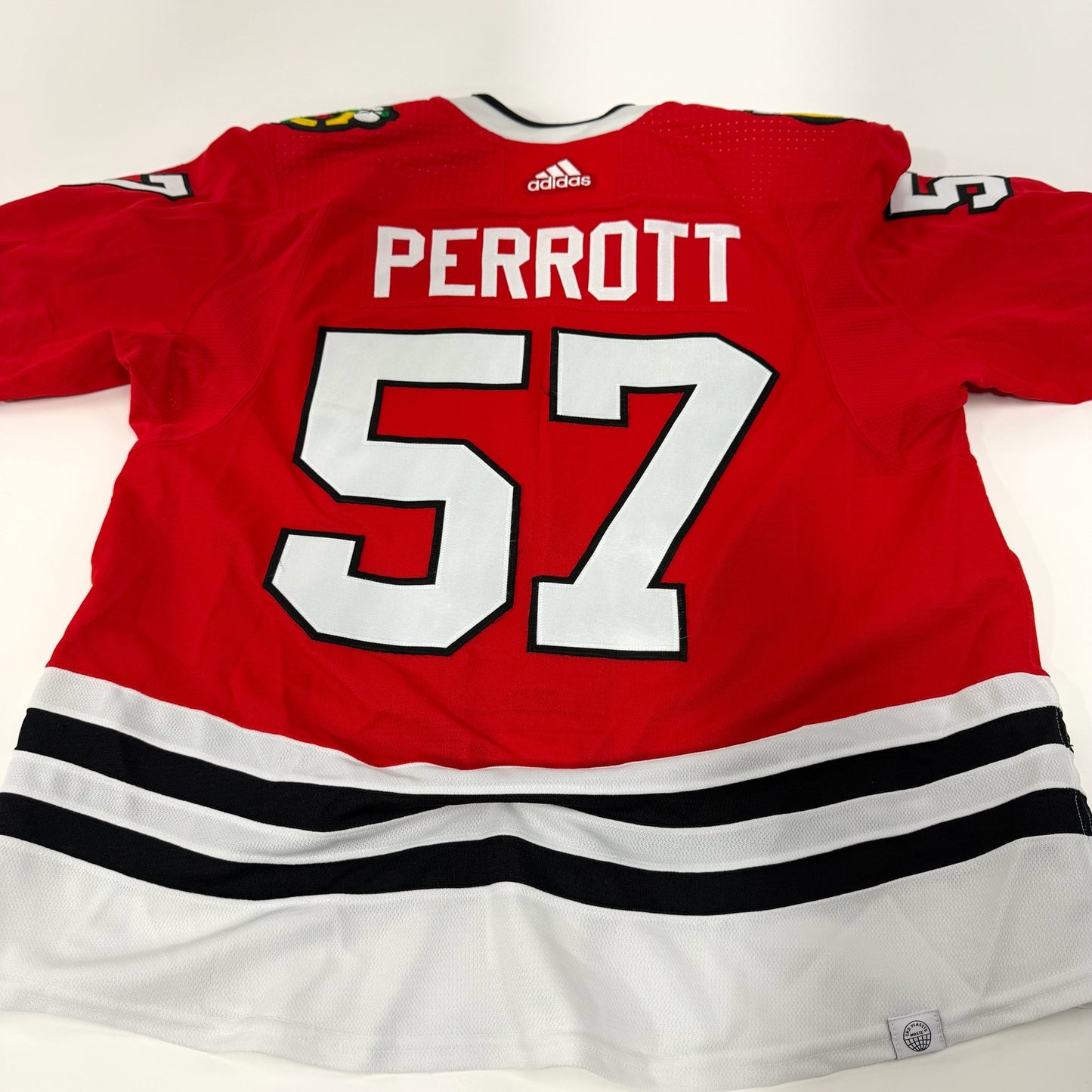 Andrew Perrott #57 Home Chicago Blackhawks Team Issued Jersey 2023-2024 | Size 56 | 25657