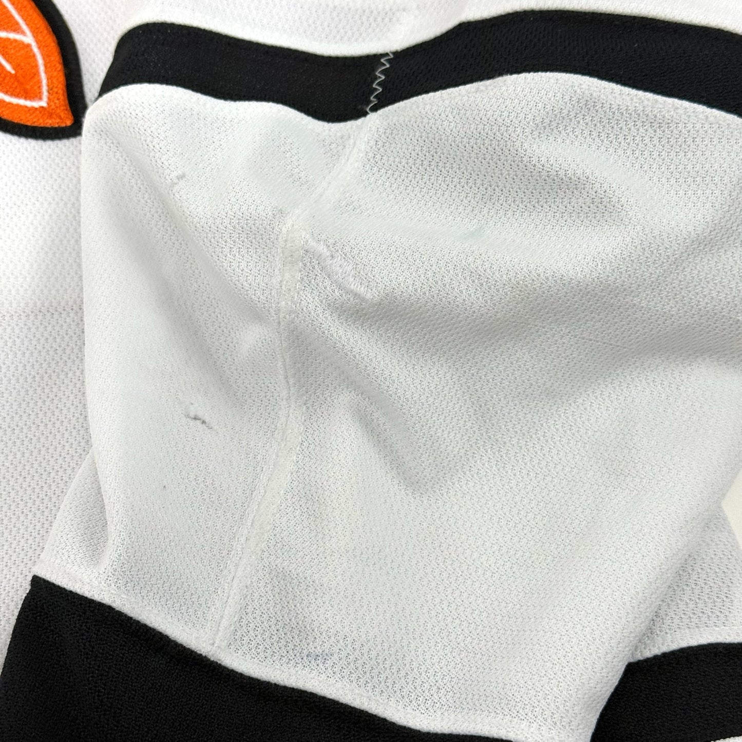 MacKenzie Entwistle #58 Away Chicago Blackhawks Game Worn Jersey 2023-2024, Set 2 | Size 58 | 6017-23752