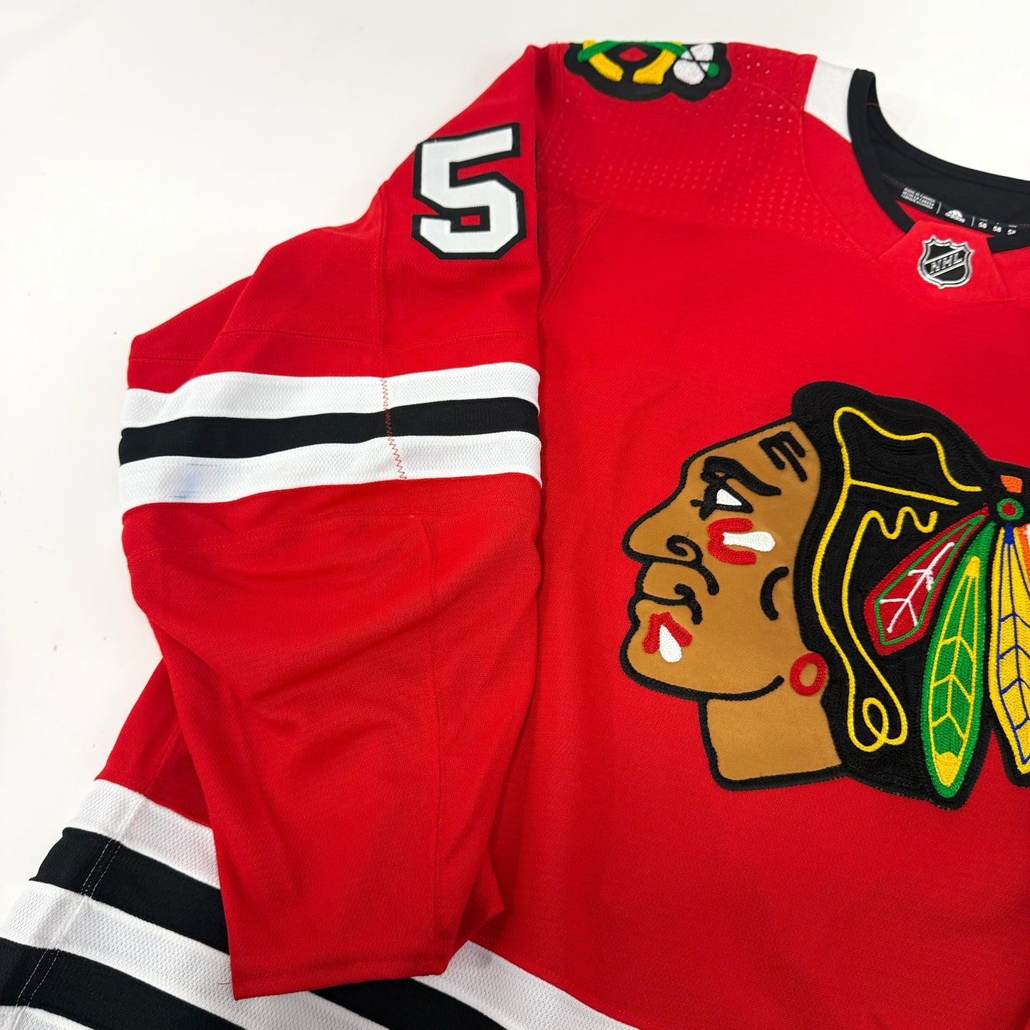 Jakub Pour #59 Home Chicago Blackhawks Team Issued Jersey 2022-2023 | Size 58 | 25616