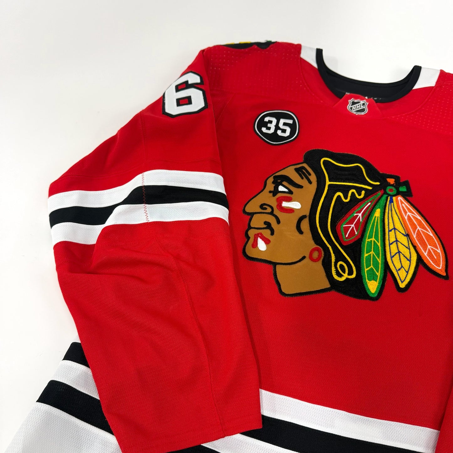 Riley Stillman #61 Home Chicago Blackhawks Jersey 2021-2022, Set 2 | Size 56 | 6376-21751