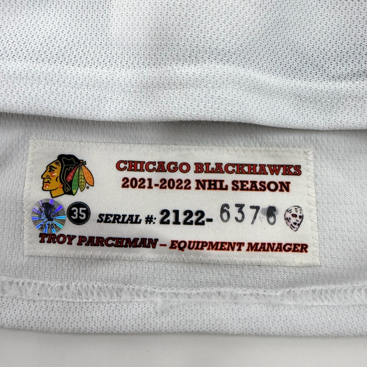 Riley Stillman #61 Home Chicago Blackhawks Jersey 2021-2022, Set 2 | Size 56 | 6376-21751