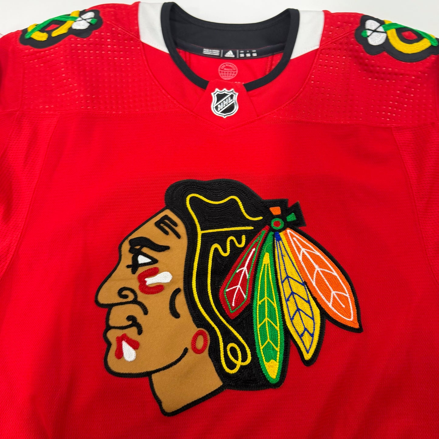 Riley Stillman #61 Home Chicago Blackhawks Team Issued Jersey 2022-2023 | Size 56 | 25611