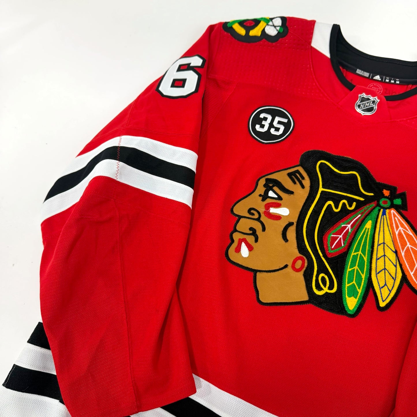 Riley Stillman #61 Home Chicago Blackhawks Jersey 2021-2022, Set 1 | Size 56 | 9969-21745