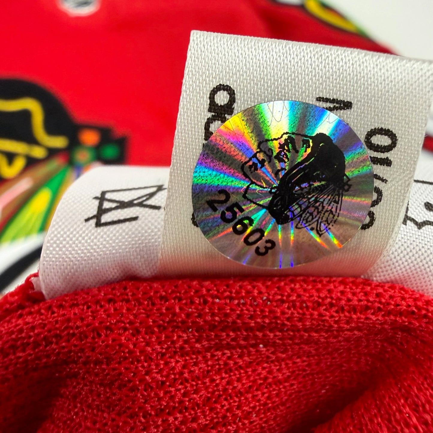 Riley Stillman #61 Home Chicago Blackhawks Team Issued Jersey 2022-2023 | Size 56 | 25603