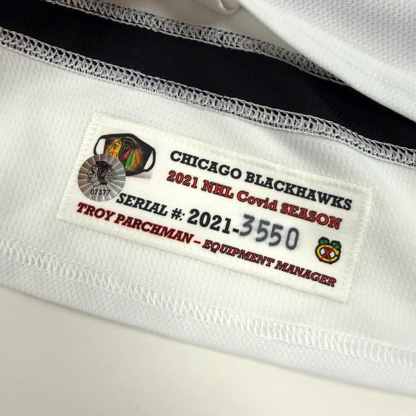 David Kampf #64 Home Chicago Blackhawks Jersey 2020-2021, Set 1 | Size 56 | 3550-7377