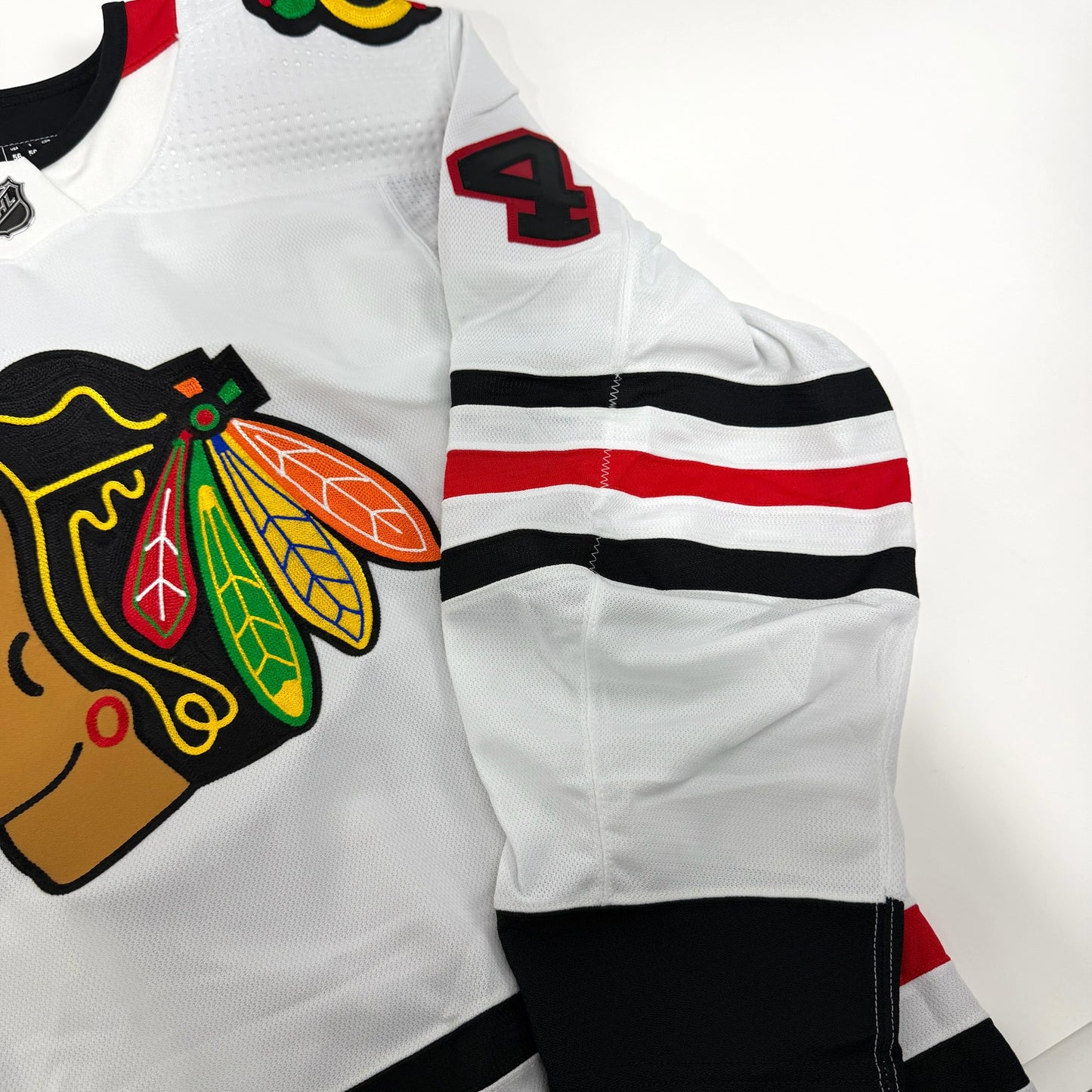 Alex Pharand #64 Away Chicago Blackhawks Team Issued Jersey 2023-2024 | Size 56 | 25631