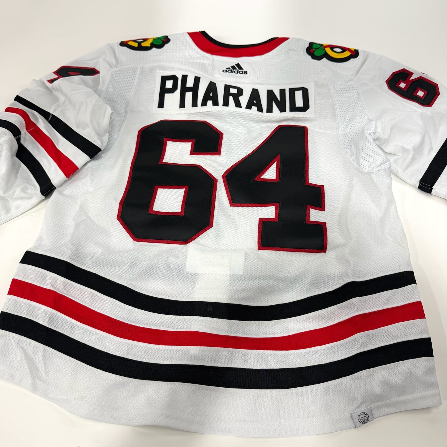 Alex Pharand #64 Away Chicago Blackhawks Team Issued Jersey 2023-2024 | Size 56 | 25631