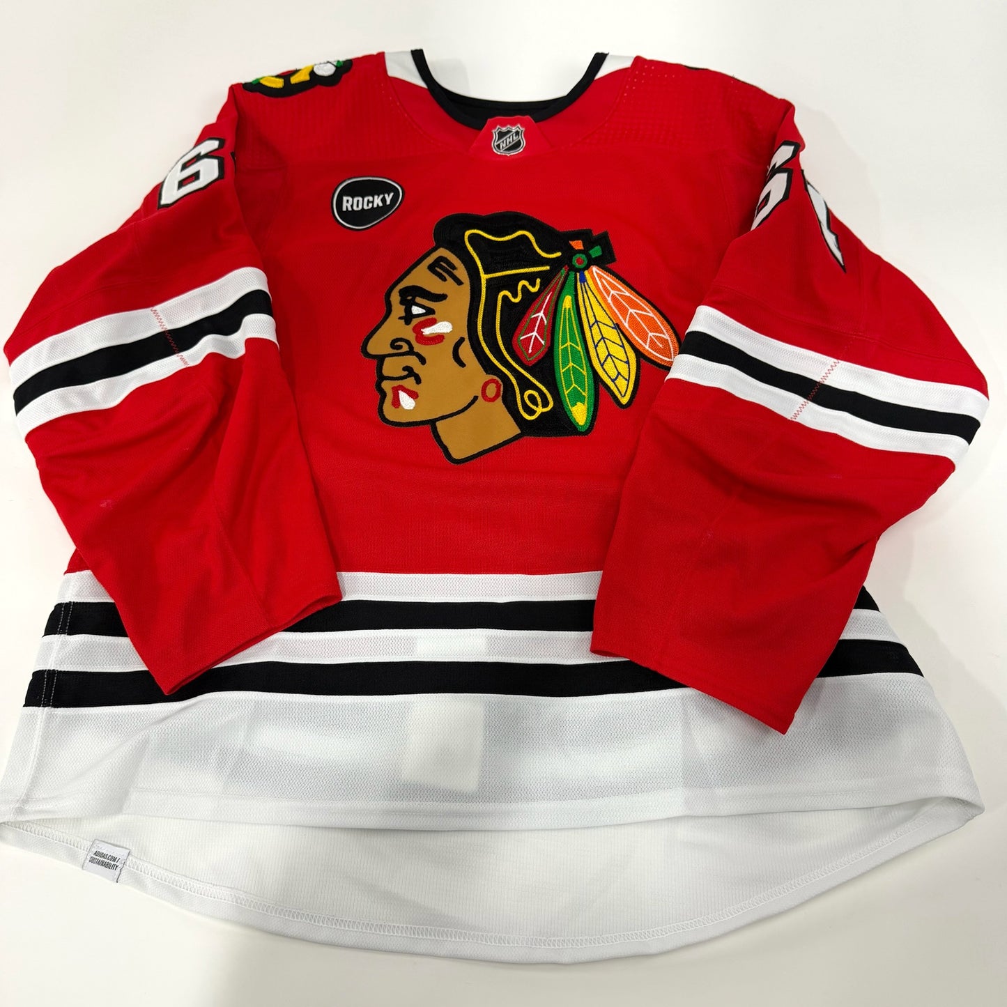Alex Pharand #64 Home Chicago Blackhawks Team Issued Jersey 2023-2024 | Size 56 | 25615