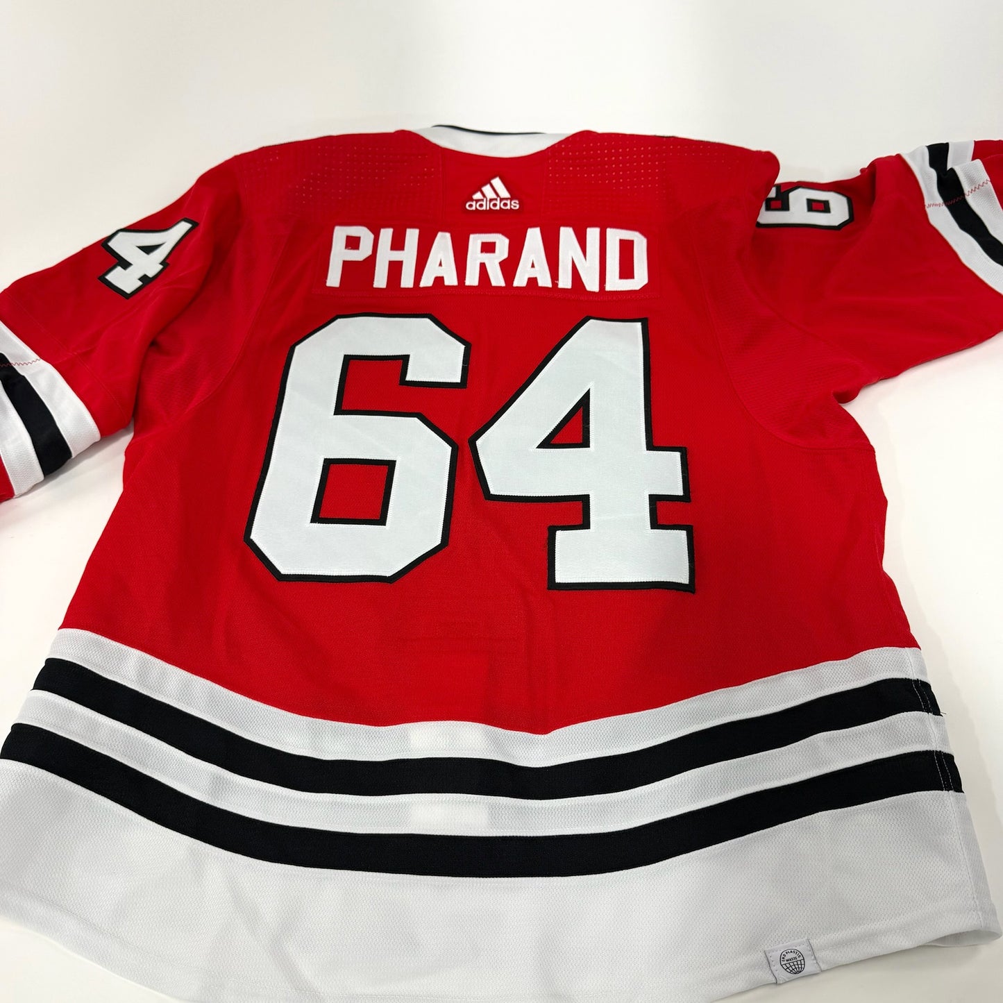 Alex Pharand #64 Home Chicago Blackhawks Team Issued Jersey 2023-2024 | Size 56 | 25615