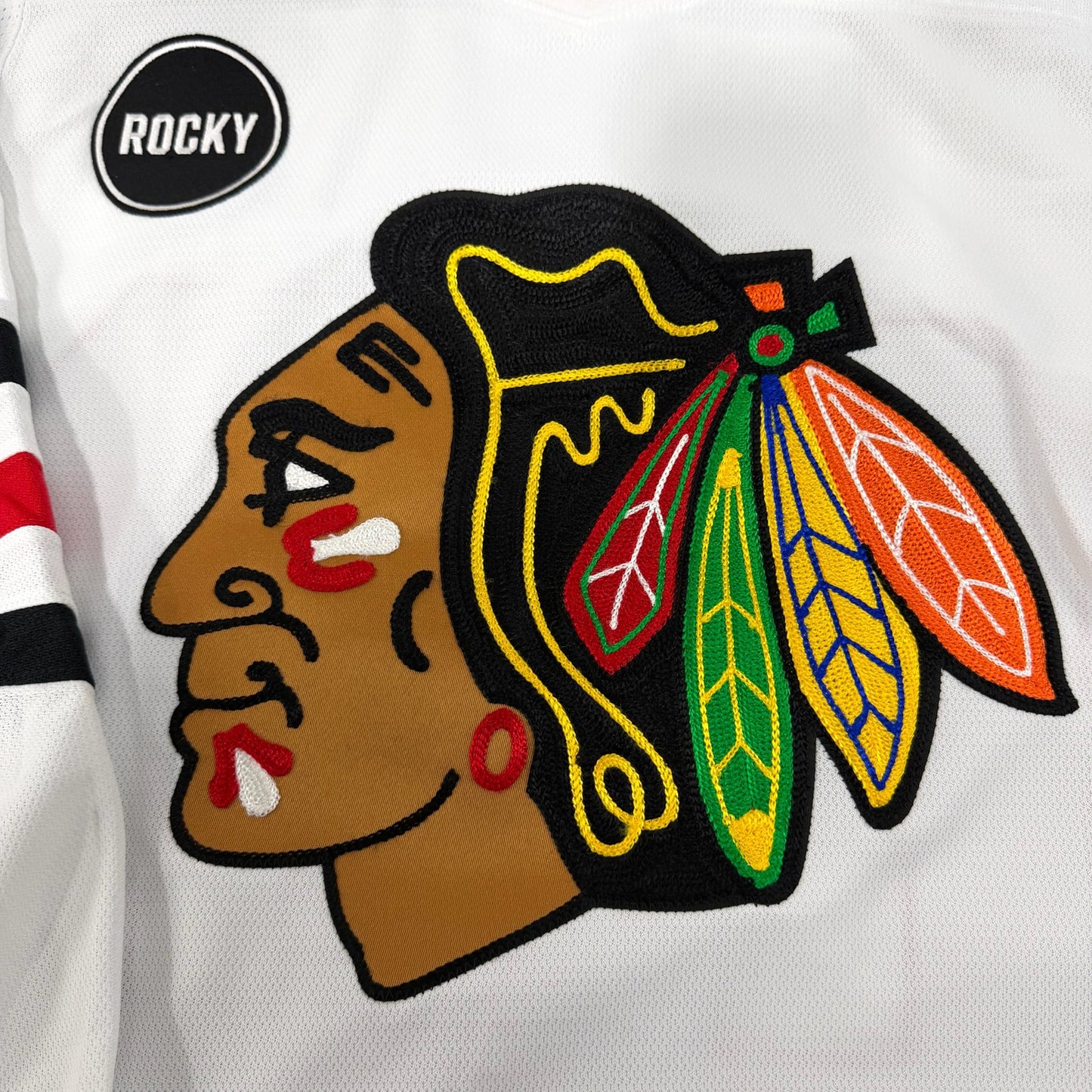 Martin Misiak #68 Away Chicago Blackhawks Team Issued Jersey 2023-2024 | Size 56 | 25643