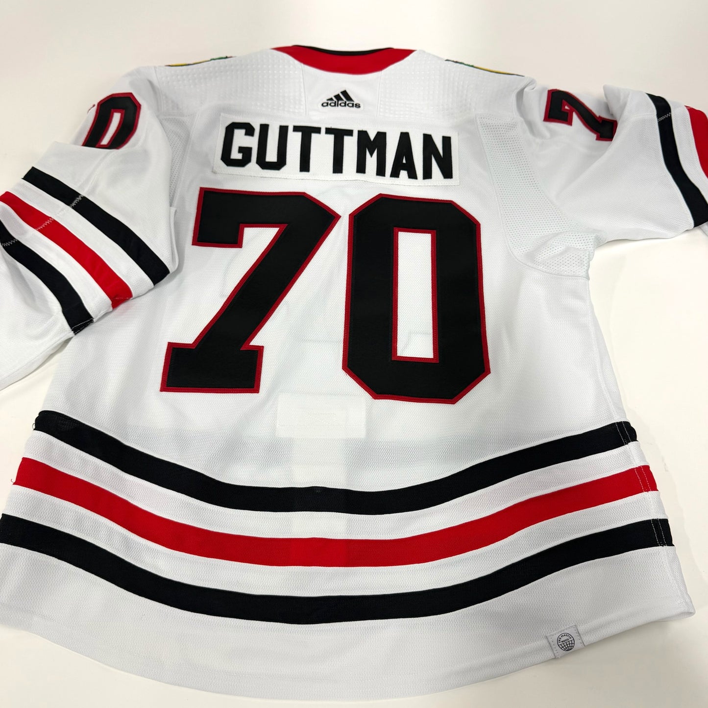 Cole Guttman #70 Away Chicago Blackhawks Team Issued Jersey 2023-2024 | Size 54 | 23759