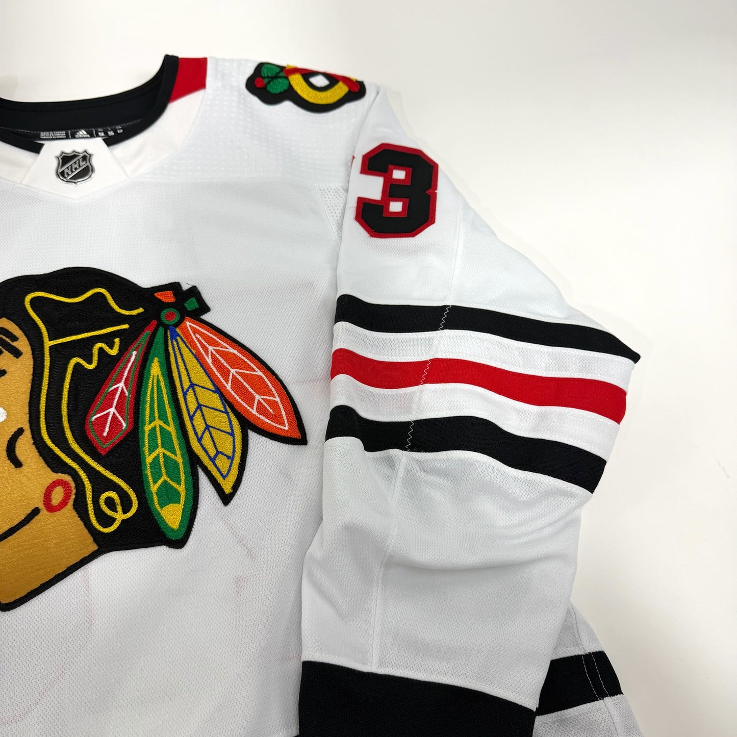 Brandon Pirri #73 Away Chicago Blackhawks Team Issued Jersey 2020-2021, Set 1 | Size 56 | 4297-44