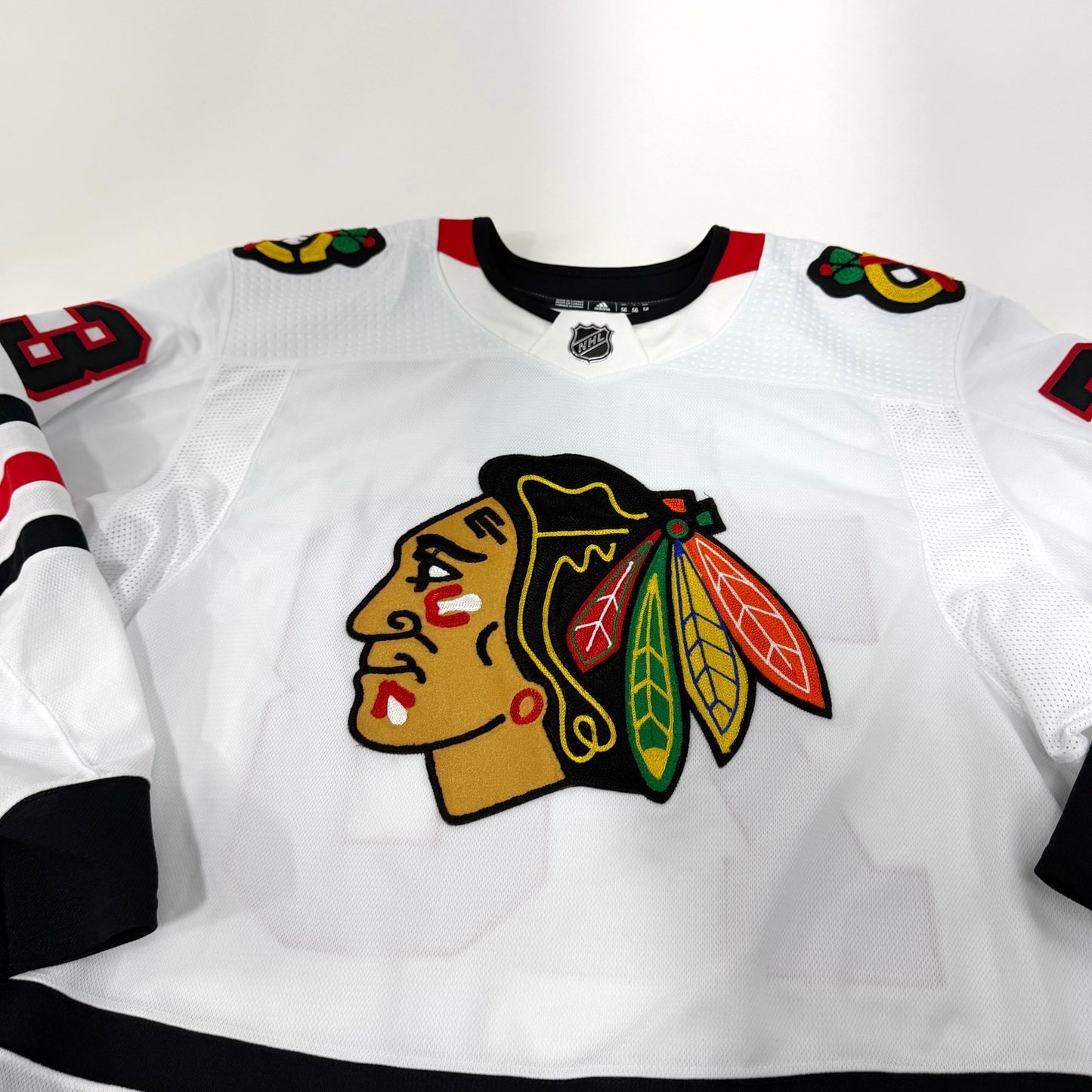 Brandon Pirri #73 Away Chicago Blackhawks Team Issued Jersey 2020-2021, Set 1 | Size 56 | 4297-44