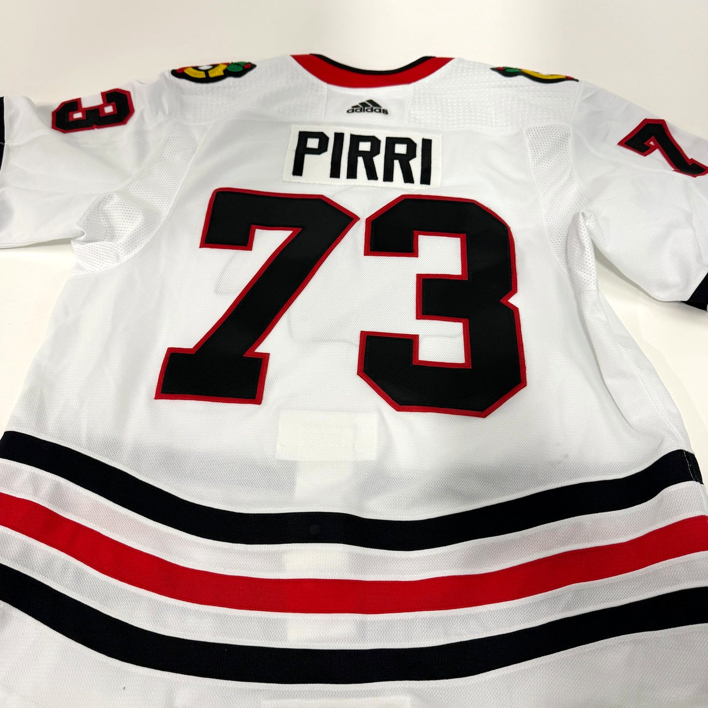 Brandon Pirri #73 Away Chicago Blackhawks Team Issued Jersey 2020-2021, Set 1 | Size 56 | 4297-44