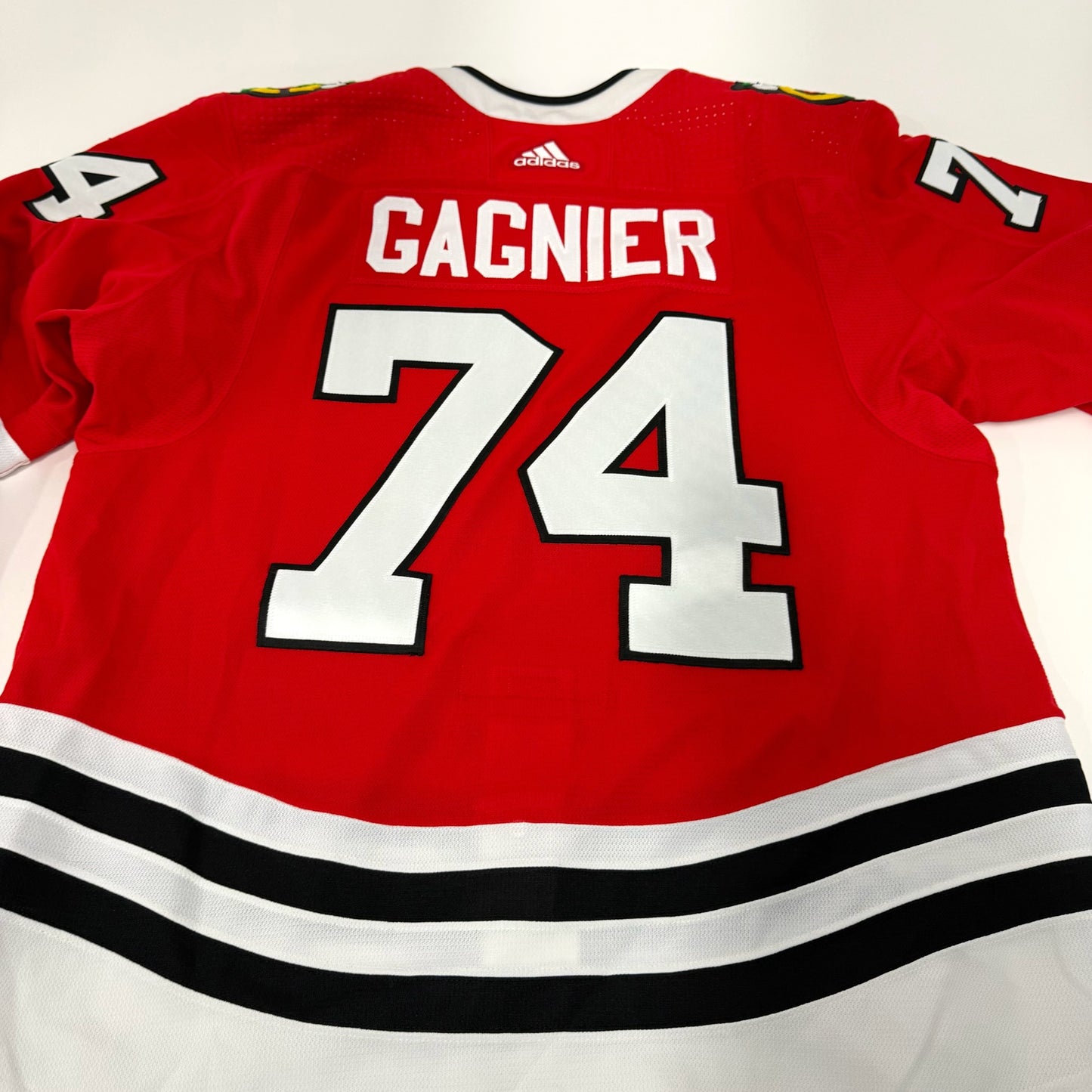 Ryan Gagnier #74 Home Chicago Blackhawks Team Issued Jersey 2023-2024 | Size 56 | 25592